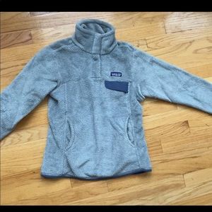 Patagonia Re-tool Snap-T Fleece Pullover Grey New